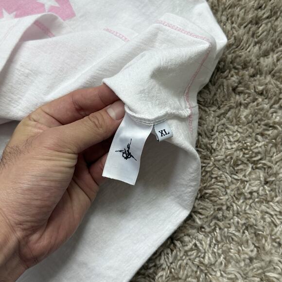 Pink Tape Lil Uzi x Seventh Heaven Band Tee White T-Shirt Men’s Size XL - Picture 5 of 9